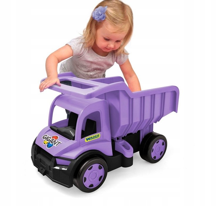 Wader 65032 Wywrotka Fioletowa Gigant Truck 150 kg
