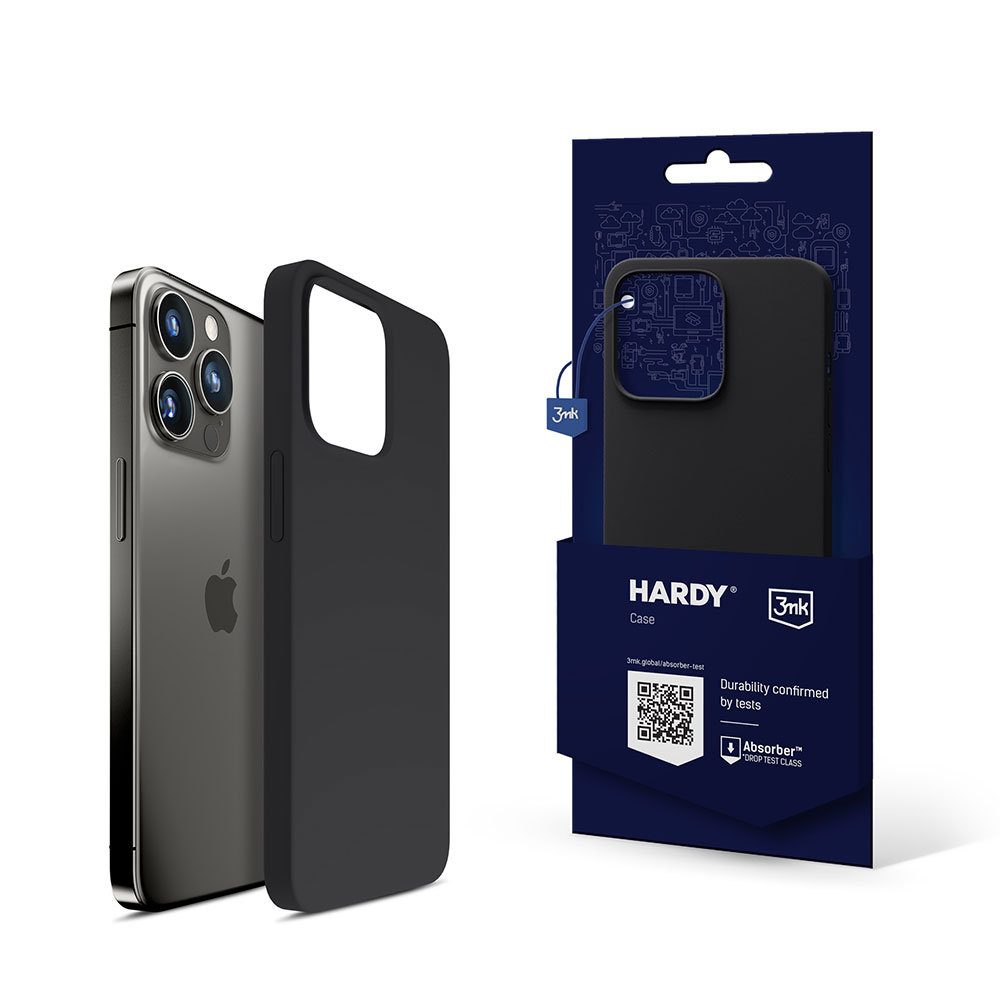 Фото - Чохол 3MK Hardy Case iPhone 13 Pro Max 6,7" szaro-czarny/graphite gray-blac 