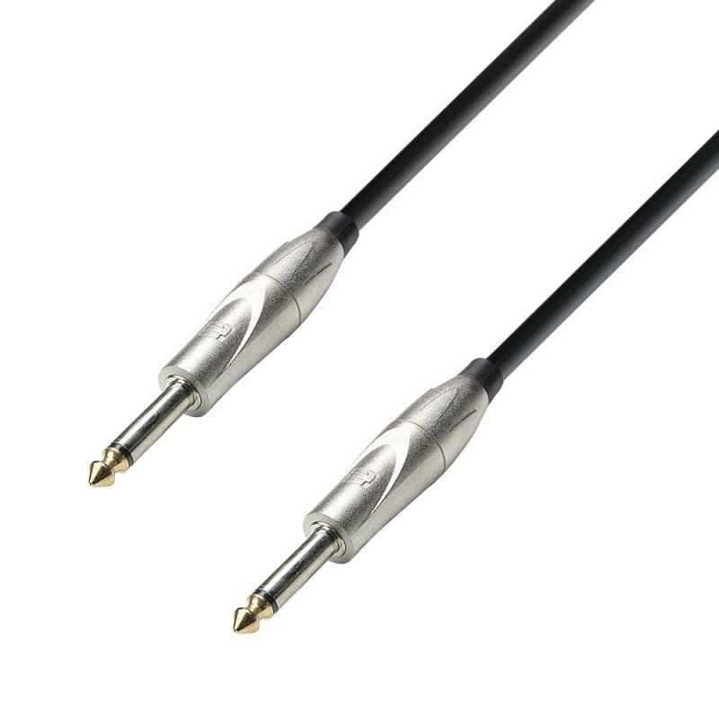 Adam Hall Cables adam hall Cables instrument kabel mono jack 6,3 MM na 6,3 MM JACK Mono K3IPP0900