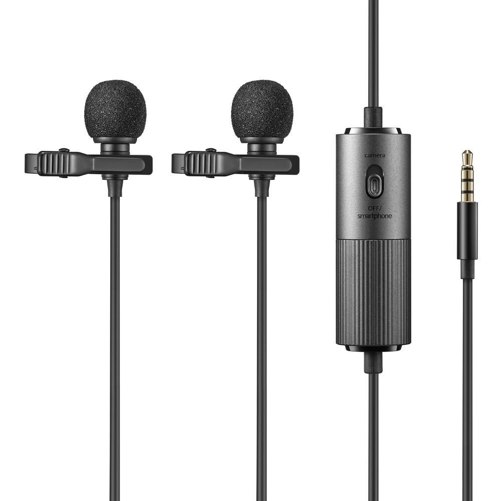 Godox Podwójny mikrofon krawatowy Godox LMD-40C Dual - 4m