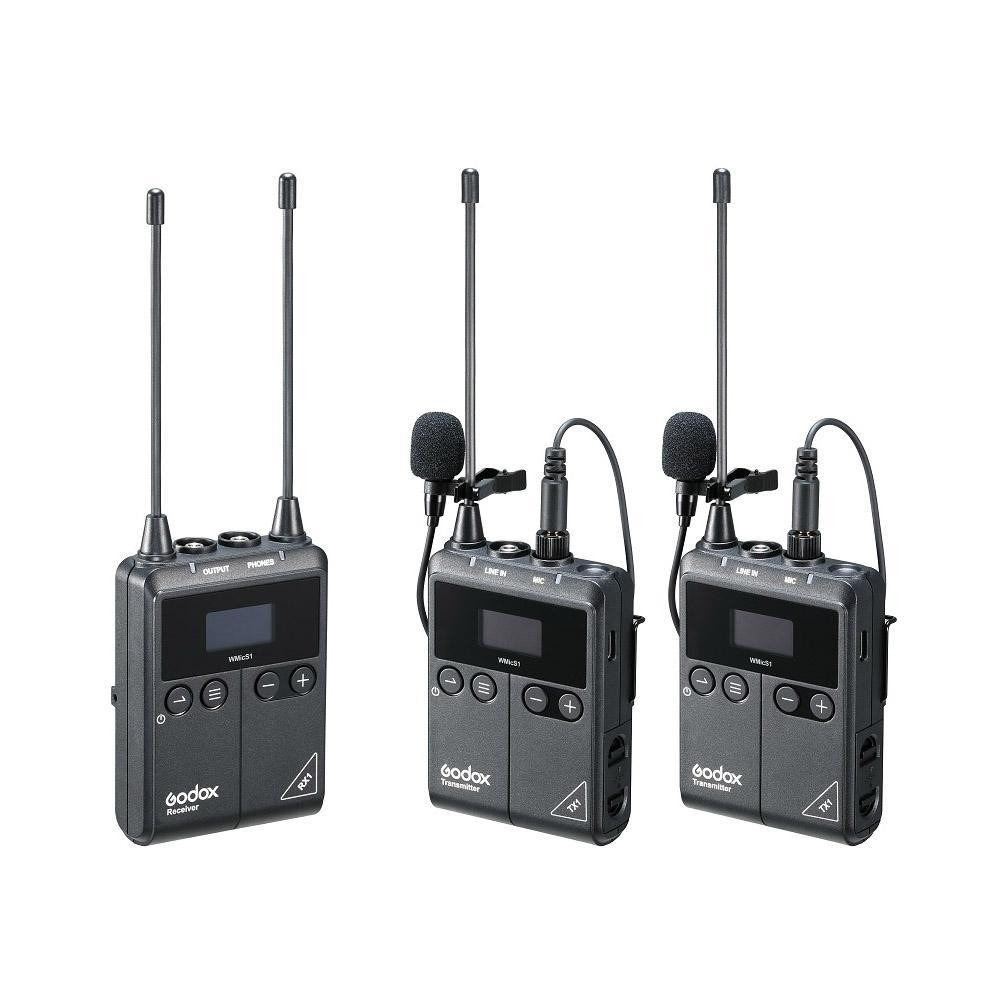 Godox Bezprzewodowy system mikrofonowy Godox WMicS2 UHF