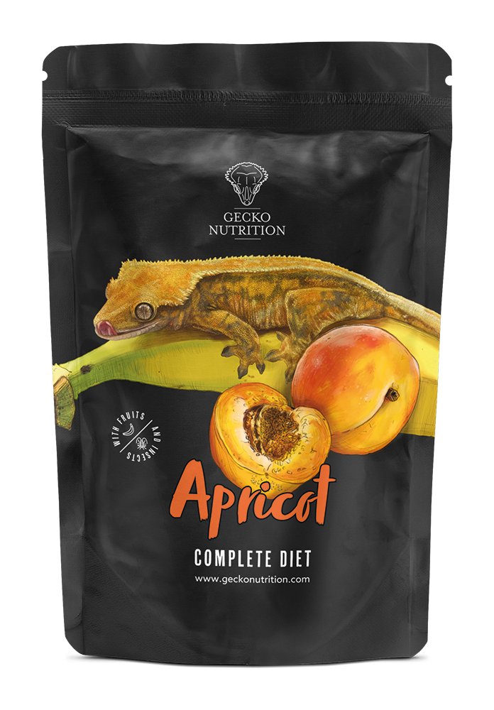 Gecko Nutrition Banan Morela - pokarm dla gekonów : Gekon orzęsiony, felsuma 250g