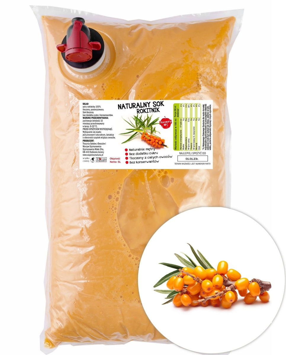 Sok z Rokitnika 100% 5l