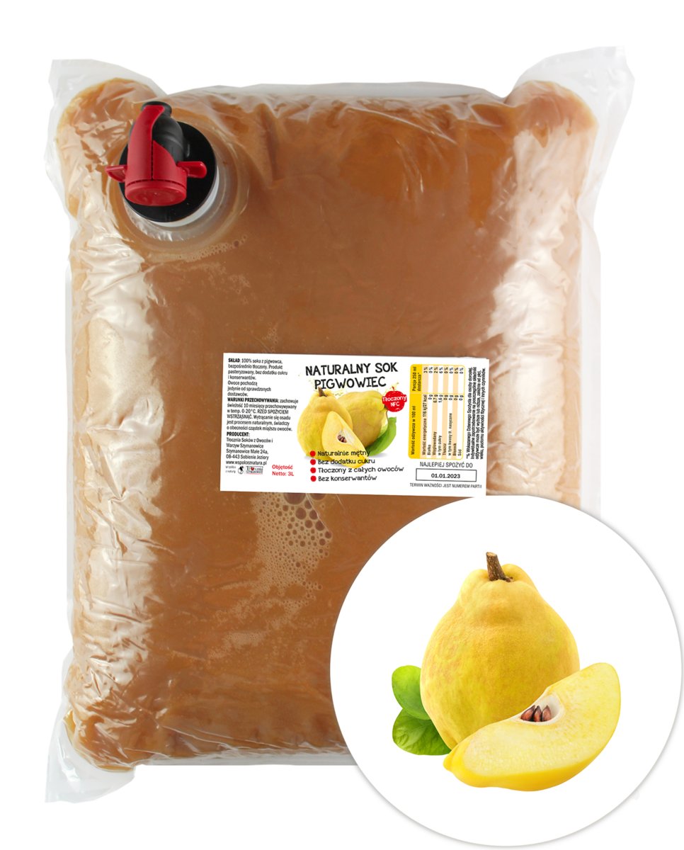 Sok z Pigwowca 100% 3L
