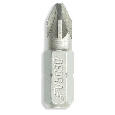 Dedra Bity krzyżowe Pozidriv PZ2 25mm 3 sztuki 18A01PZ20-03