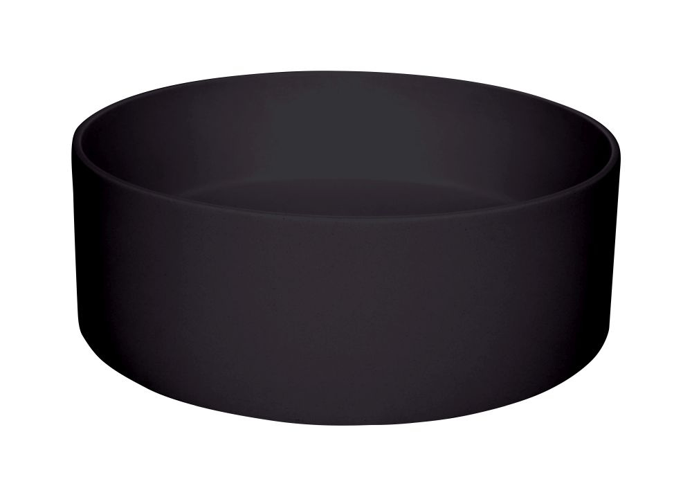 Deante Silia Umywalka nablatowa 36 cm nero CQSNU4S