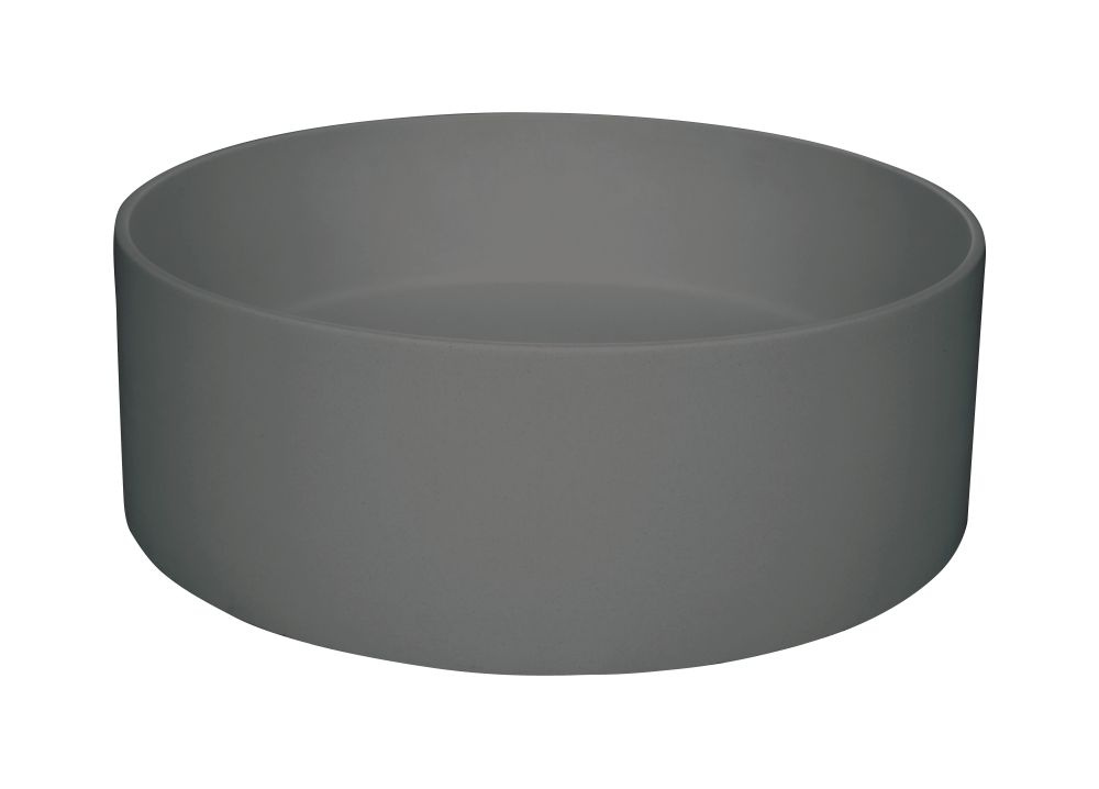 Deante Silia Umywalka nablatowa 36 cm antracyt metalik CQSTU4S