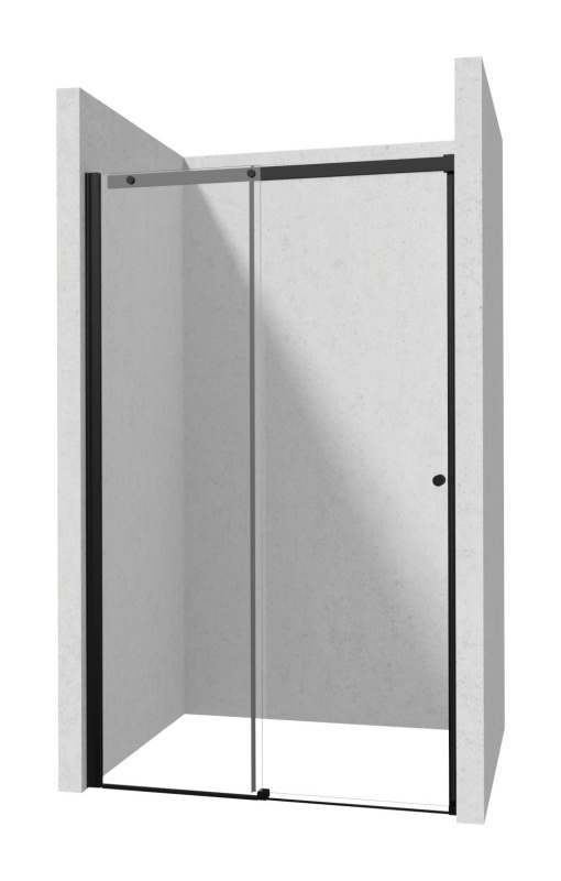 Deante Kerria Plus Drzwi prysznicowe przesuwne 200x100 cm nero KTSPN10P