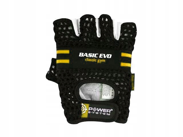 POWERSYSTEM POWER-SYSTEM RĘKAWICZKI BASIC EVO-YELLOW-XXL