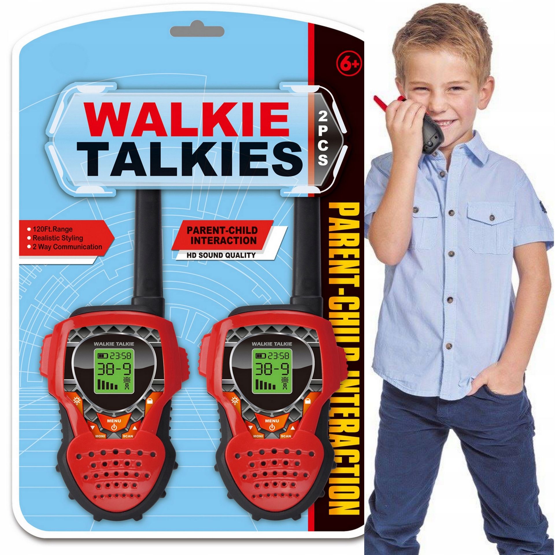 Walkie talkie łoki toki 2 krótkofalówka radio dla