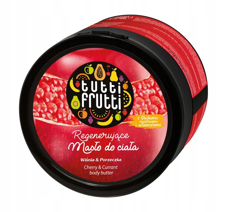 Tutti Frutti Wiśnia & Porzeczka masło do ciała 200 ml