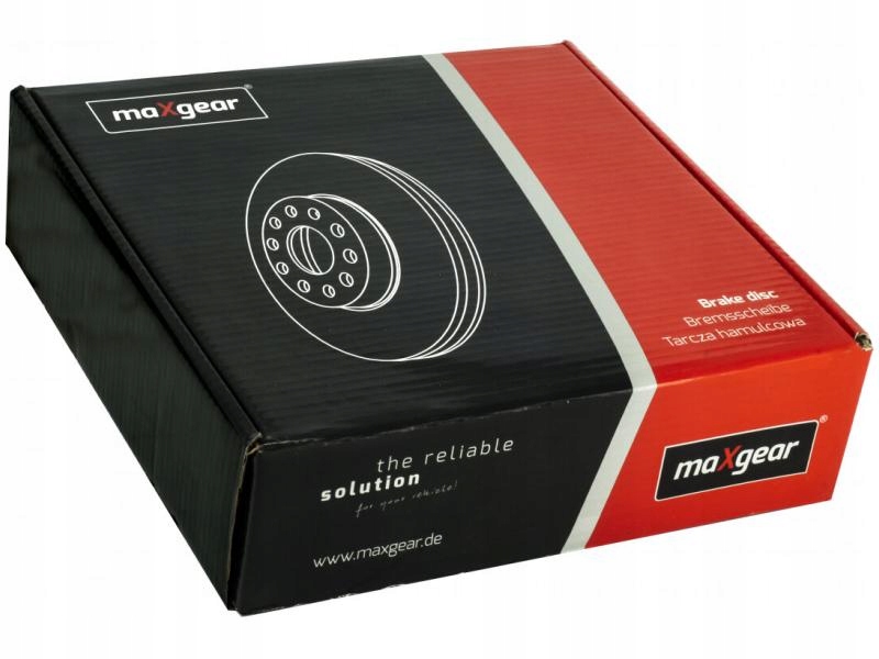 MAXGEAR Tarcza hamulcowa 19-2004
