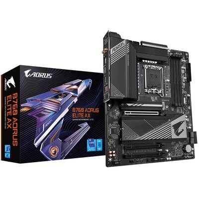 Płyta główna B760 AORUS ELITE AX s1700 4DDR5 DP/HDMI ATX
