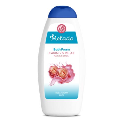 Melado Caring & Relax Płyn do kąpieli Róża, 750 ml