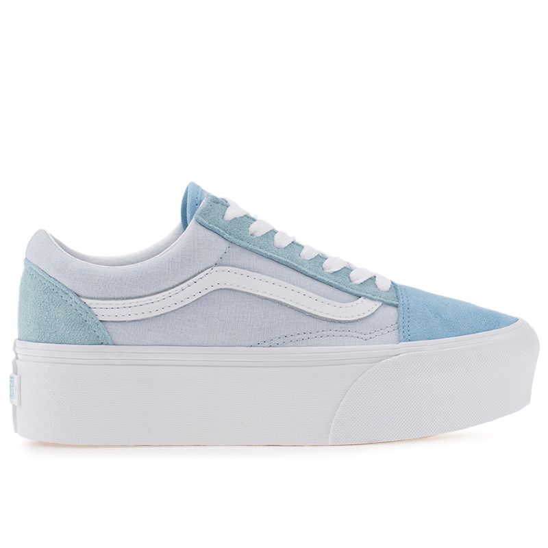 Buty Vans Color Block Old Skool Stackform VN0009PZBLU1 - niebieskie