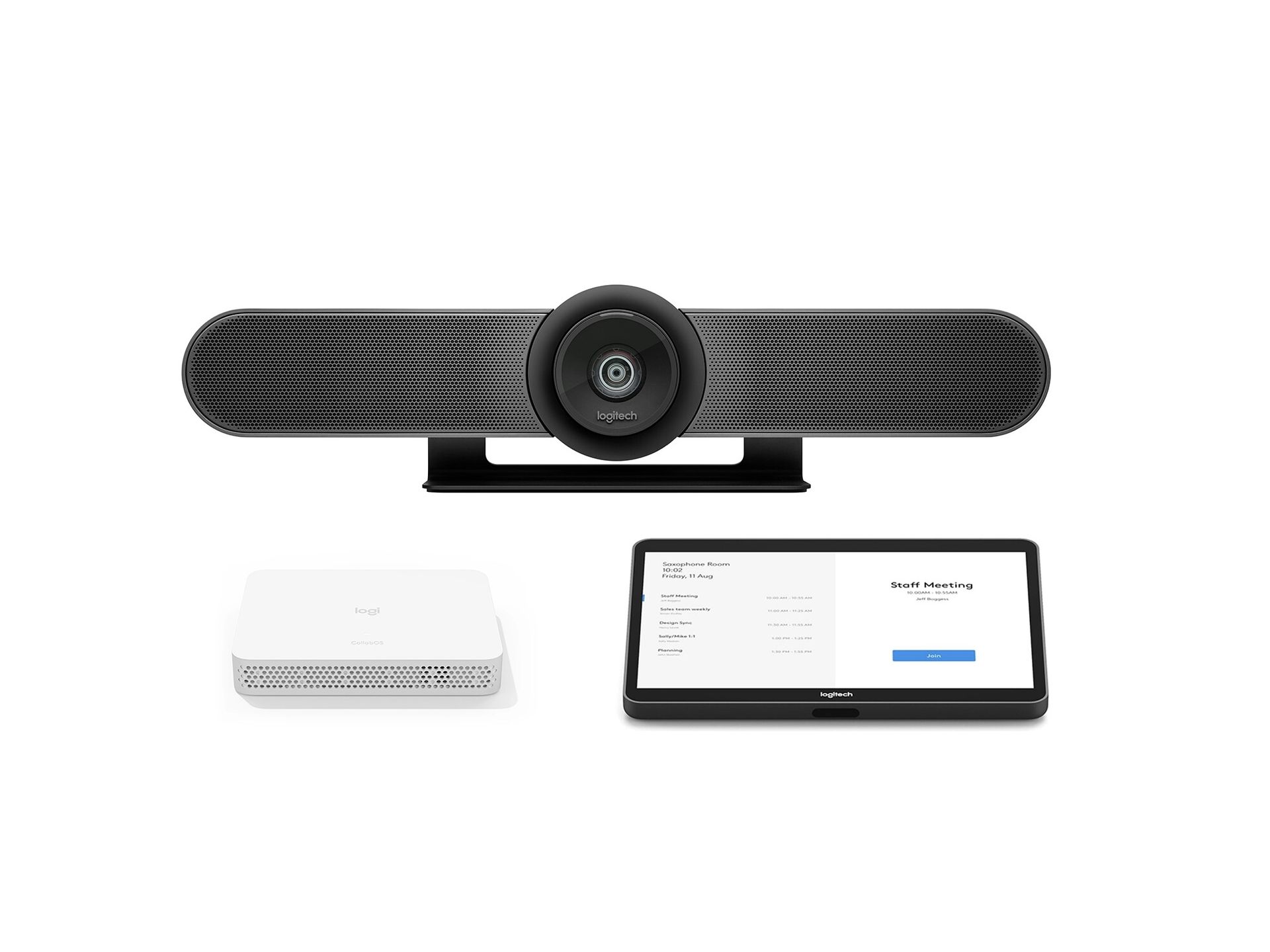 Logitech 991-000411 System wideokonferencyjny, 3840 x 2160 4K UHD, 30 fps, 120°