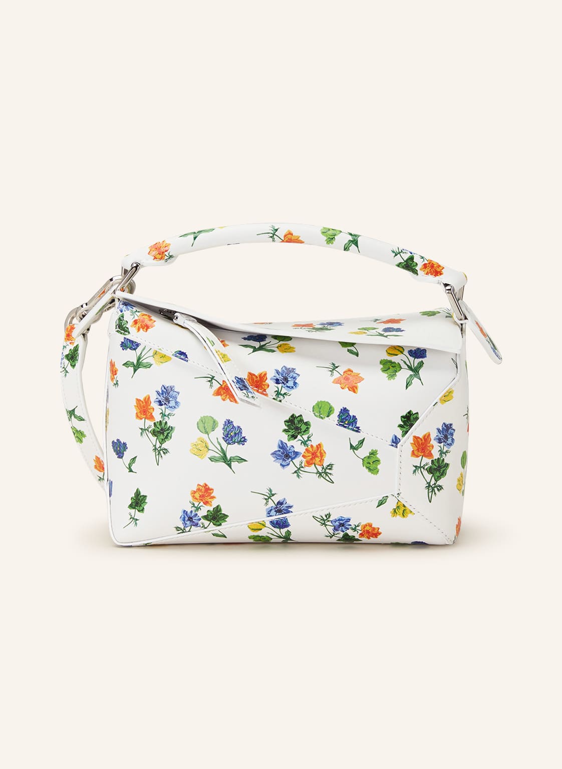 Loewe Torebka Puzzle Edge Small weiss