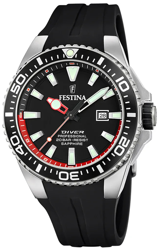 Zegarek Festina F20664-3 Diver Professional