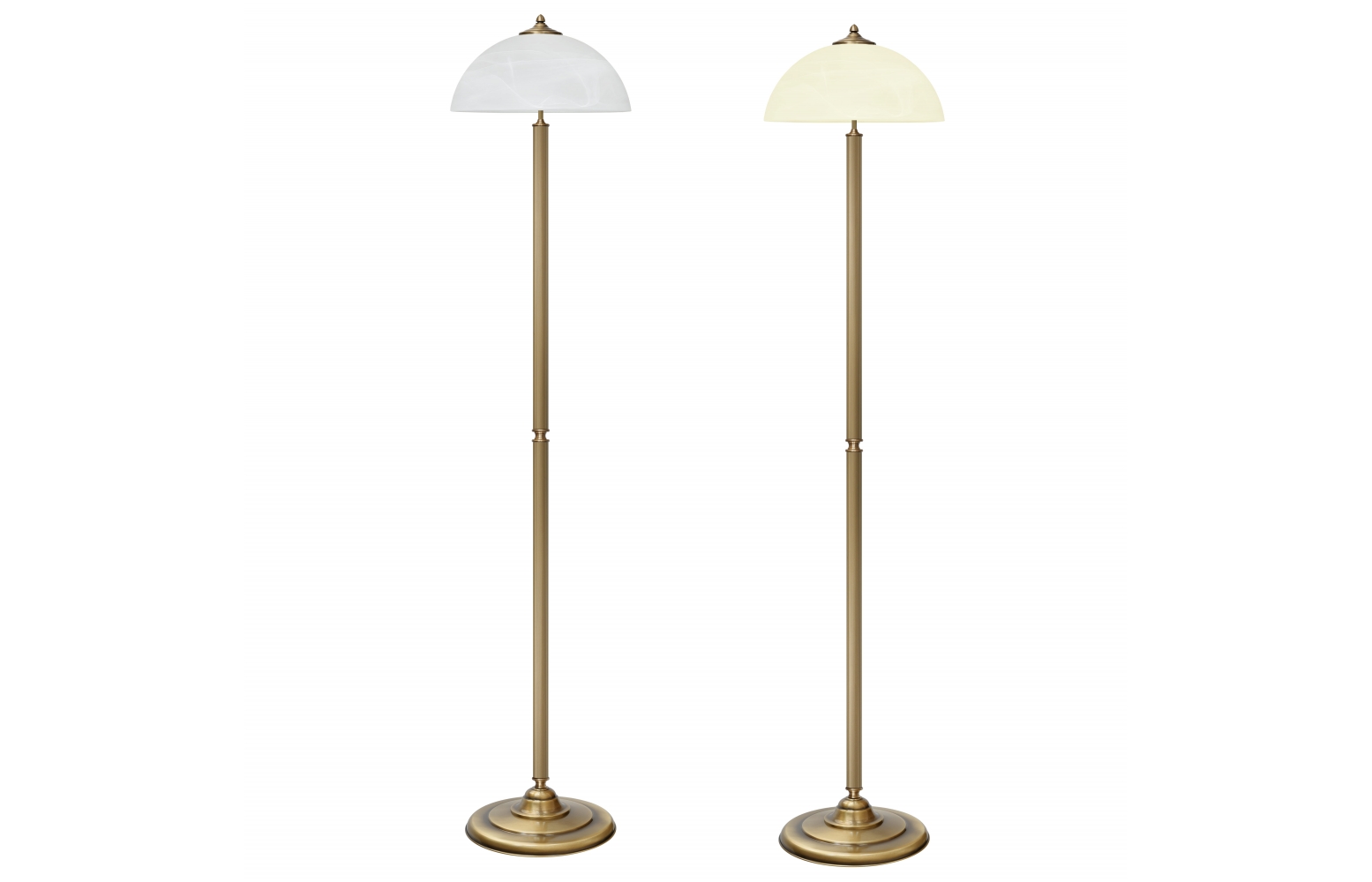 Lampa podłogowa z mosiądzu V-P1