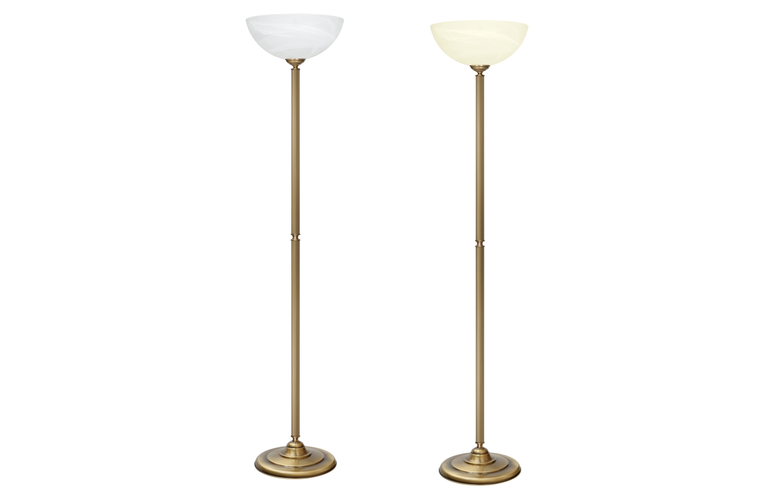 Lampa podłogowa mosiężna V-P1A