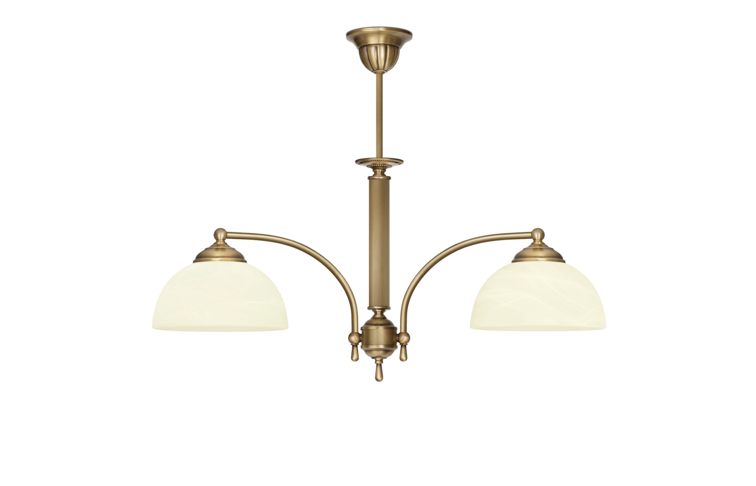 Mosiężna lampa 2-punktowa V-S2N