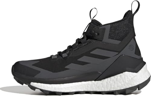 adidas Damskie tenisówki Terrex Free Hiker 2 GTX W, Core Black Grey Six Grey Three, 4,5 UK, Rdzeń czarny szary sześć szary trzy