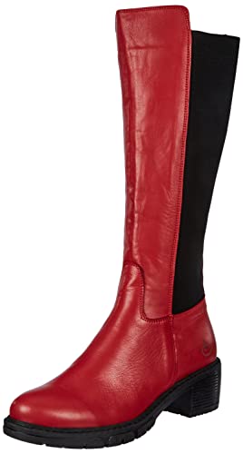 Andrea Conti Damskie modne kozaki, chili, 37 EU