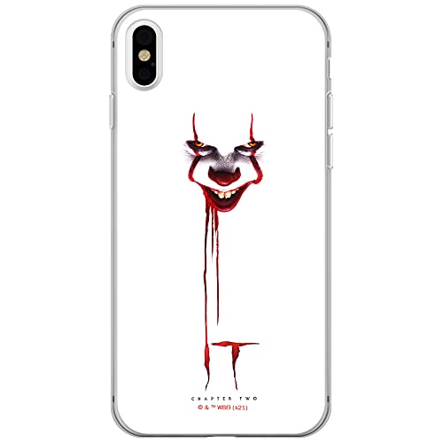 ERT GROUP etui na telefon Apple Iphone X/XS, case oryginalny i oficjalnie licencjonowany przez Horror, wzór It 024, optymalnie dopasowane, plecki z TPU