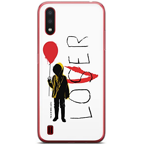 ERT GROUP etui na telefon Samsung A01, case oryginalny i oficjalnie licencjonowany przez Horror, wzór It 004, optymalnie dopasowane, plecki z TPU