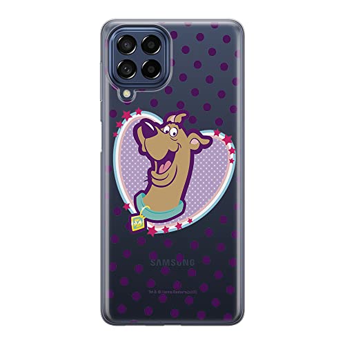Etui Scooby Doo 005 Scooby Doo Nadruk częściowy Przeźroczysty Producent: Samsung, Model: M33 5G