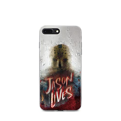 ERT GROUP etui na telefon Apple Iphone 7 PLUS/ 8 PLUS, case oryginalny i oficjalnie licencjonowany przez Horror, wzór Friday the 13th 004, optymalnie dopasowane, plecki z TPU