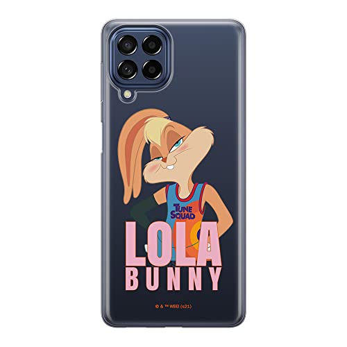 ERT GROUP etui na telefon Samsung M33 5G, case oryginalny i oficjalnie licencjonowany przez Looney Tunes, wzór Space Jam 021, optymalnie dopasowane, plecki z TPU częściowo przeźroczyste