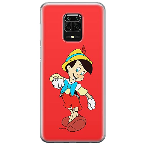 ERT GROUP etui na telefon Xiaomi REDMI NOTE 9 PRO/ 9S, case oryginalny i oficjalnie licencjonowany przez Disney, wzór Pinocchio 001, optymalnie dopasowane, plecki z TPU