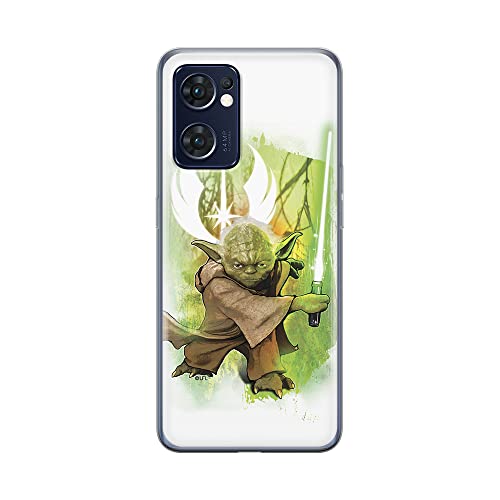 Etui Yoda 005 Star Wars Nadruk pełny Biały Producent: OPPO, Model: RENO 7 5G