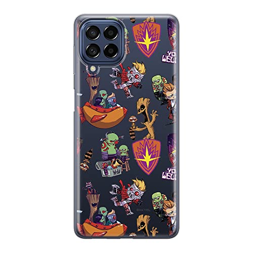 Etui Strażnicy Galaktyki 007 Marvel Nadruk częściowy Przeźroczysty Producent: Samsung, Model: M33 5G