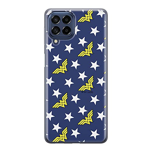 Etui Wonder Woman 007 DC Nadruk pełny Niebieski Producent: Samsung, Model: M33 5G