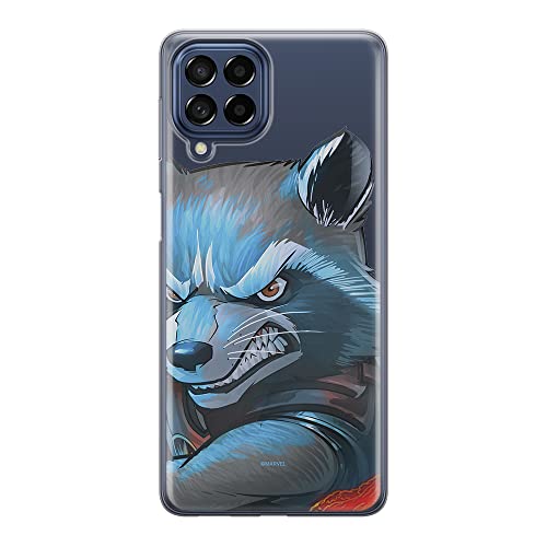 Etui Rocket 005 Marvel Nadruk częściowy Przeźroczysty Producent: Samsung, Model: M33 5G