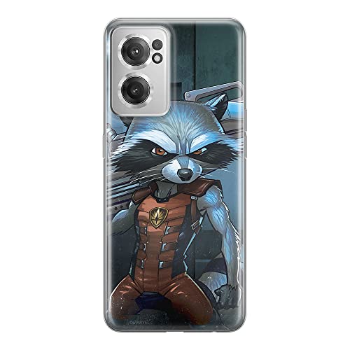 Etui Rocket 001 Marvel Nadruk pełny Niebieski Producent: OnePlus, Model: NORD CE 2