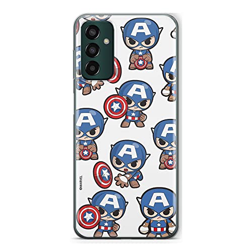 ERT GROUP etui na telefon Samsung M13 4G, case oryginalny i oficjalnie licencjonowany przez Marvel, wzór Captain America 029, optymalnie dopasowane, plecki z TPU
