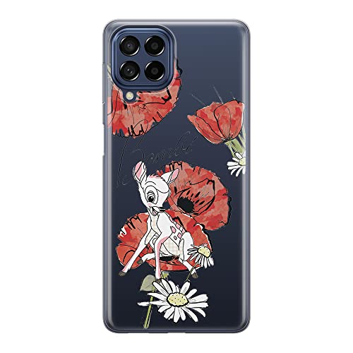 ERT GROUP etui na telefon Samsung M33 5G, case oryginalny i oficjalnie licencjonowany przez Disney, wzór Bambi 002, optymalnie dopasowane, plecki z TPU częściowo przeźroczyste