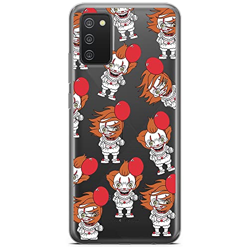 ERT GROUP etui na telefon Samsung A02S, case oryginalny i oficjalnie licencjonowany przez Horror, wzór It 007, optymalnie dopasowane, plecki z TPU częściowo przeźroczyste