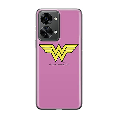 Etui Wonder Woman 005 DC Nadruk pełny Różowy Producent: OnePlus, Model: NORD 2T 5G