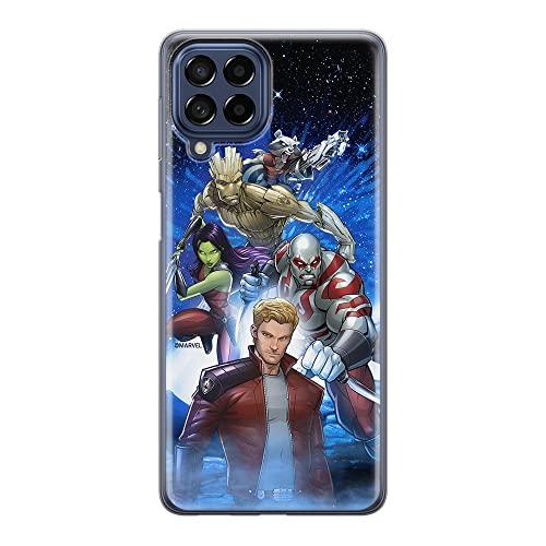 Etui Strażnicy Galaktyki 011 Marvel Nadruk pełny Niebieski Producent: Samsung, Model: M33 5G