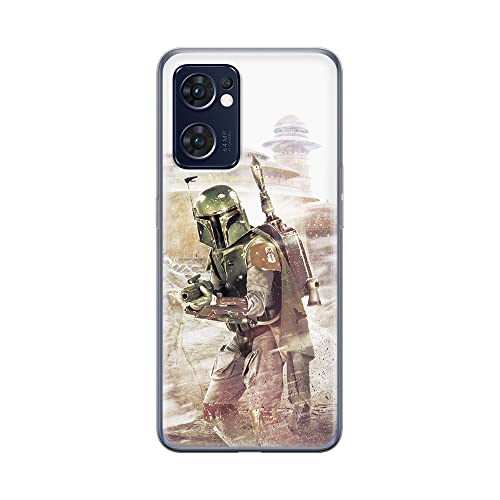 Etui Boba Fett 001 Star Wars Nadruk pełny Biały Producent: OPPO, Model: RENO 7 5G