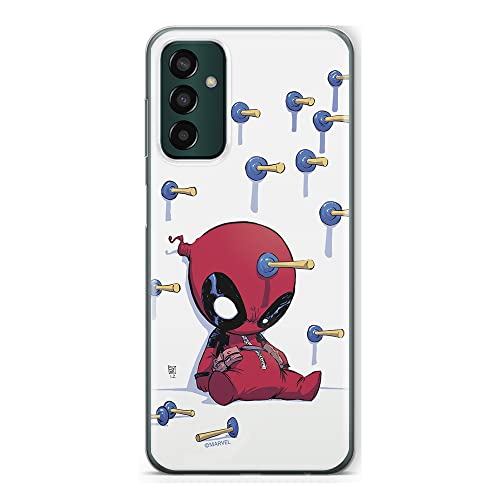 Etui Deadpool 005 Marvel Nadruk pełny Biały Producent: Samsung, Model: M13 4G/ M23 5G/ F23
