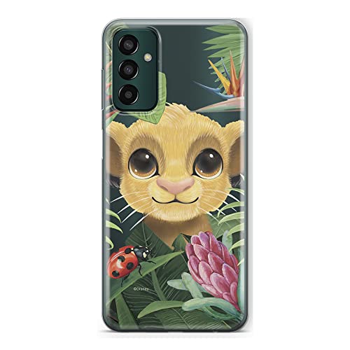 ERT GROUP etui na telefon Samsung M13 4G, case oryginalny i oficjalnie licencjonowany przez Disney, wzór Simba & Friends 002, optymalnie dopasowane, plecki z TPU częściowo przeźroczyste