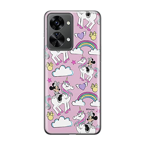 Etui Minnie 037 Disney Nadruk pełny Różowy Producent: OnePlus, Model: NORD 2T 5G