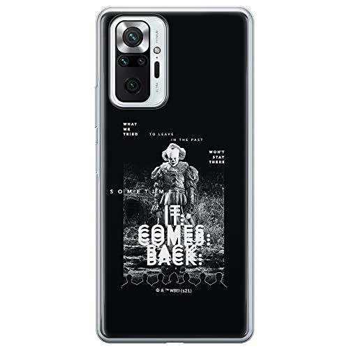 ERT GROUP etui na telefon Xiaomi REDMI NOTE 10 PRO, case oryginalny i oficjalnie licencjonowany przez Horror, wzór It 017, optymalnie dopasowane, plecki z TPU