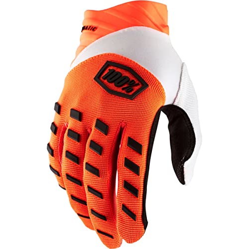 100% Rękawice unisex Airmatic, Fluo Orange - Neonorange, M, HU-GLO-0057