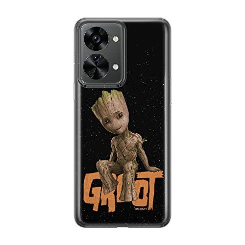 ERT GROUP etui na telefon Oneplus NORD 2T 5G, case oryginalny i oficjalnie licencjonowany przez Marvel, wzór Groot 005, optymalnie dopasowane, plecki z TPU